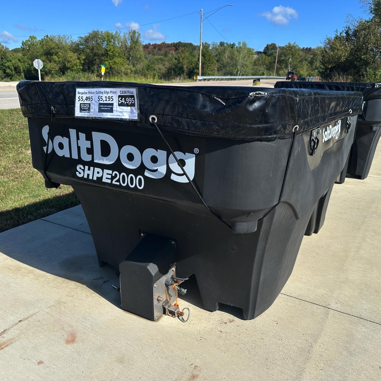 SaltDogg SHPE 2000 2 Cu Yd Hopper Spreader. Factory Warranty...