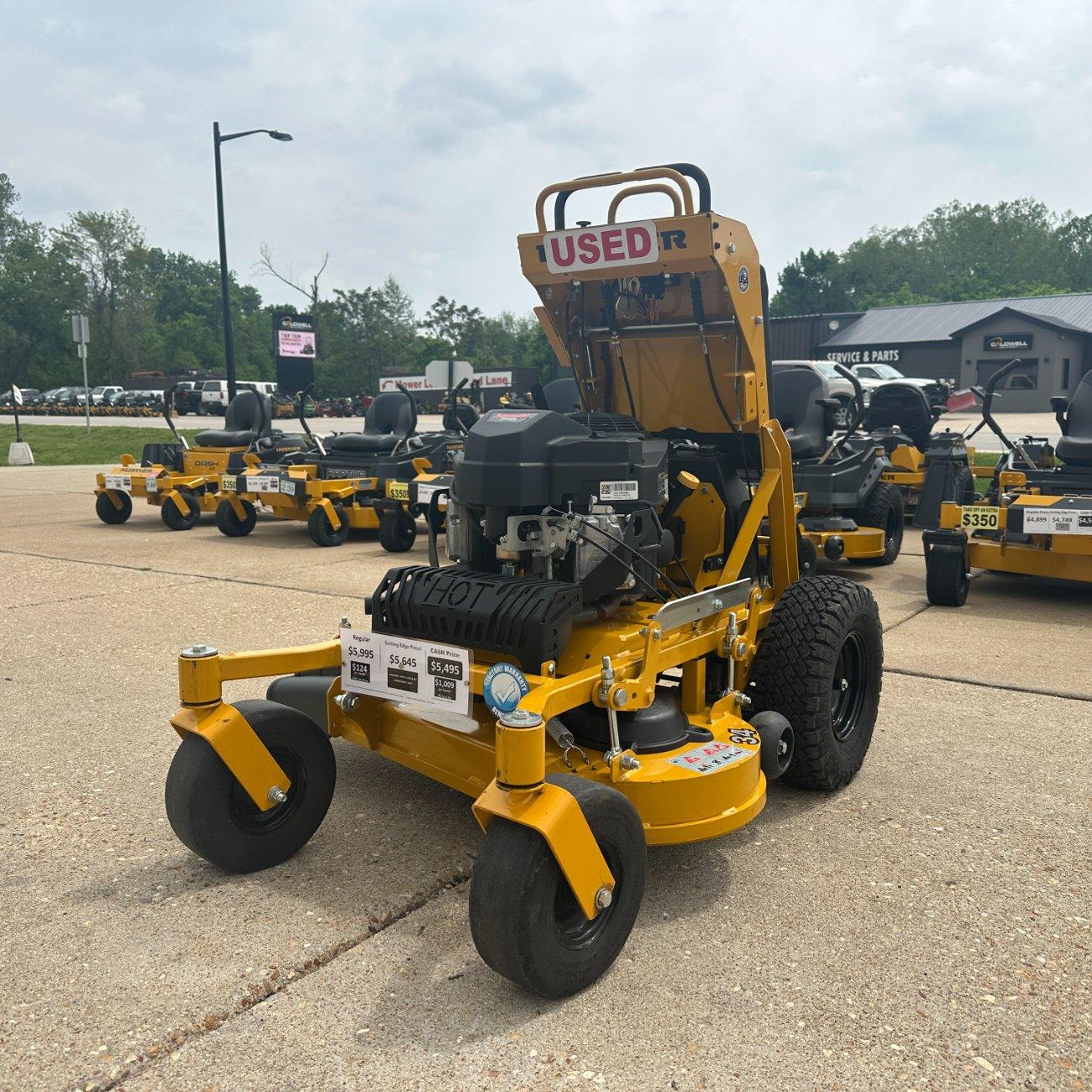 Hustler Surfer Pro 34″ Stand On Lawn Mower.  Factory...