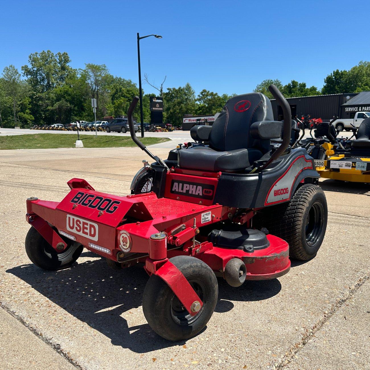 BigDog Alpha MP 48″ Zero-Turn Lawn Mower. 30-Day...
