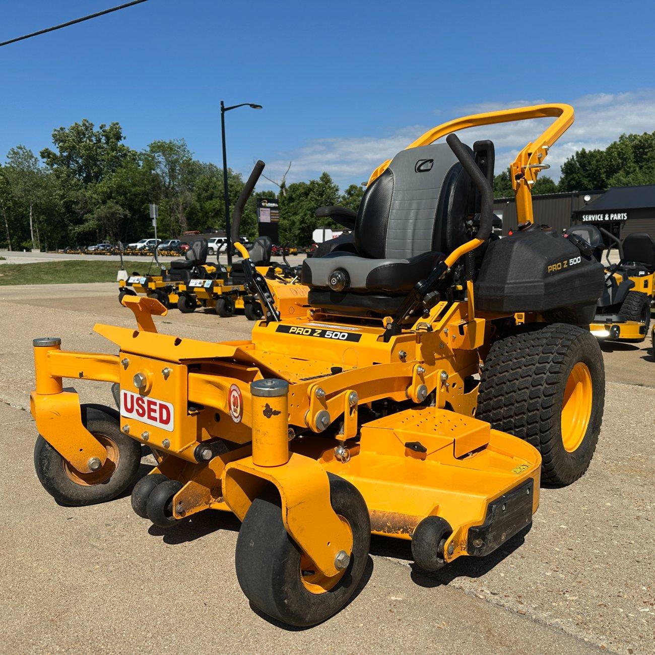 Cub Cadet Pro Z 500 Commercial Zero Turn Lawn Mower. 30-Day...