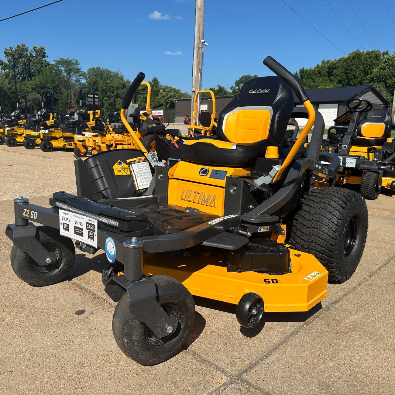 DEMO UNIT! Cub Cadet Z2 50″ Zero Turn Lawn Mower. ONLY...
