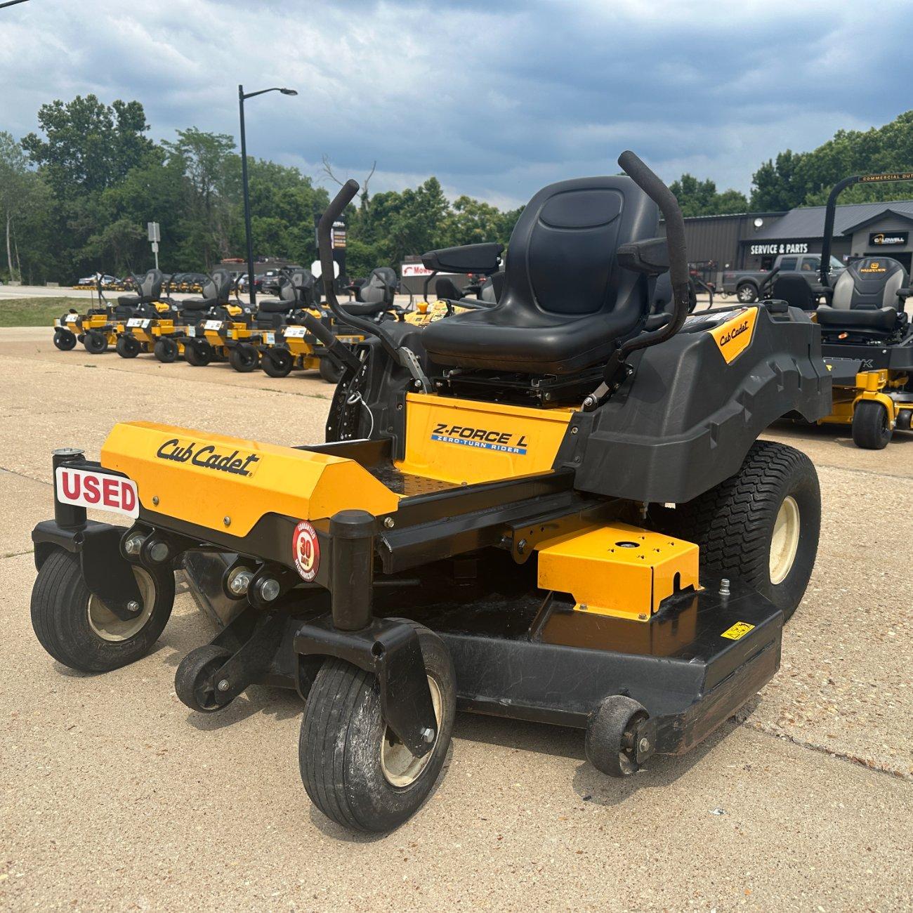 Cub Cadet ZF L60 60″ Zero Turn Lawn Mower. 30-Day Guarantee!