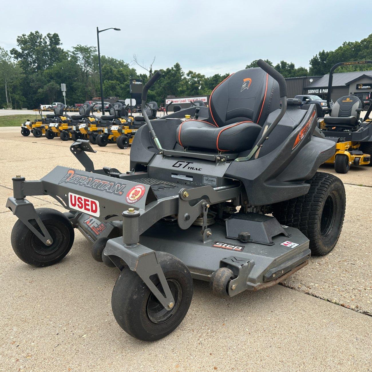 AS IS Spartan RZ 54″ Zero Turn Lawn Mower.
