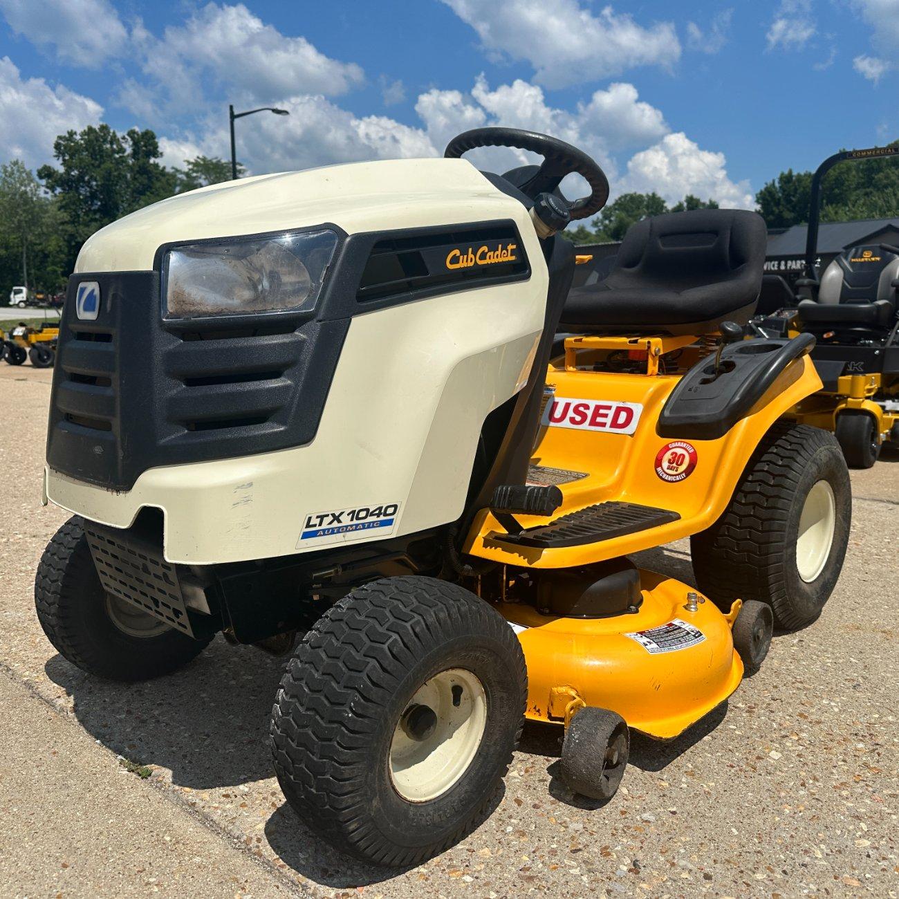 Cub Cadet LTX 1040 42″ Riding Lawn Mower.  30-Day...