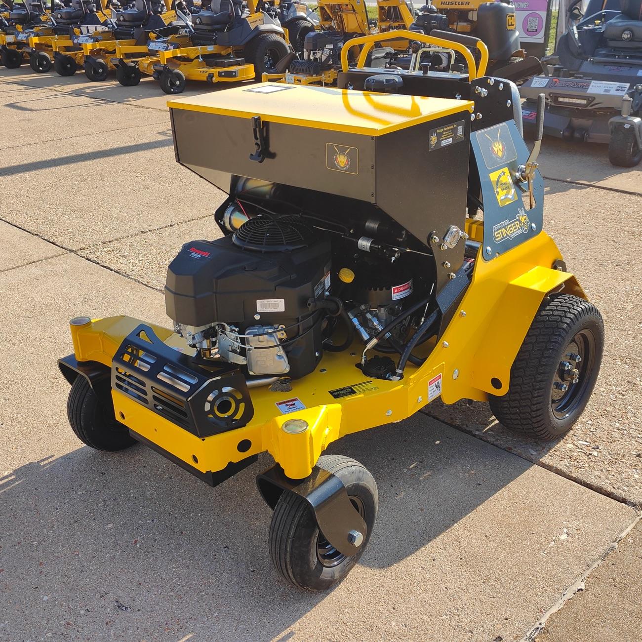 Stinger Quad-Aer 3000 Zero Turn Stand-On Aerator with Seedbox....