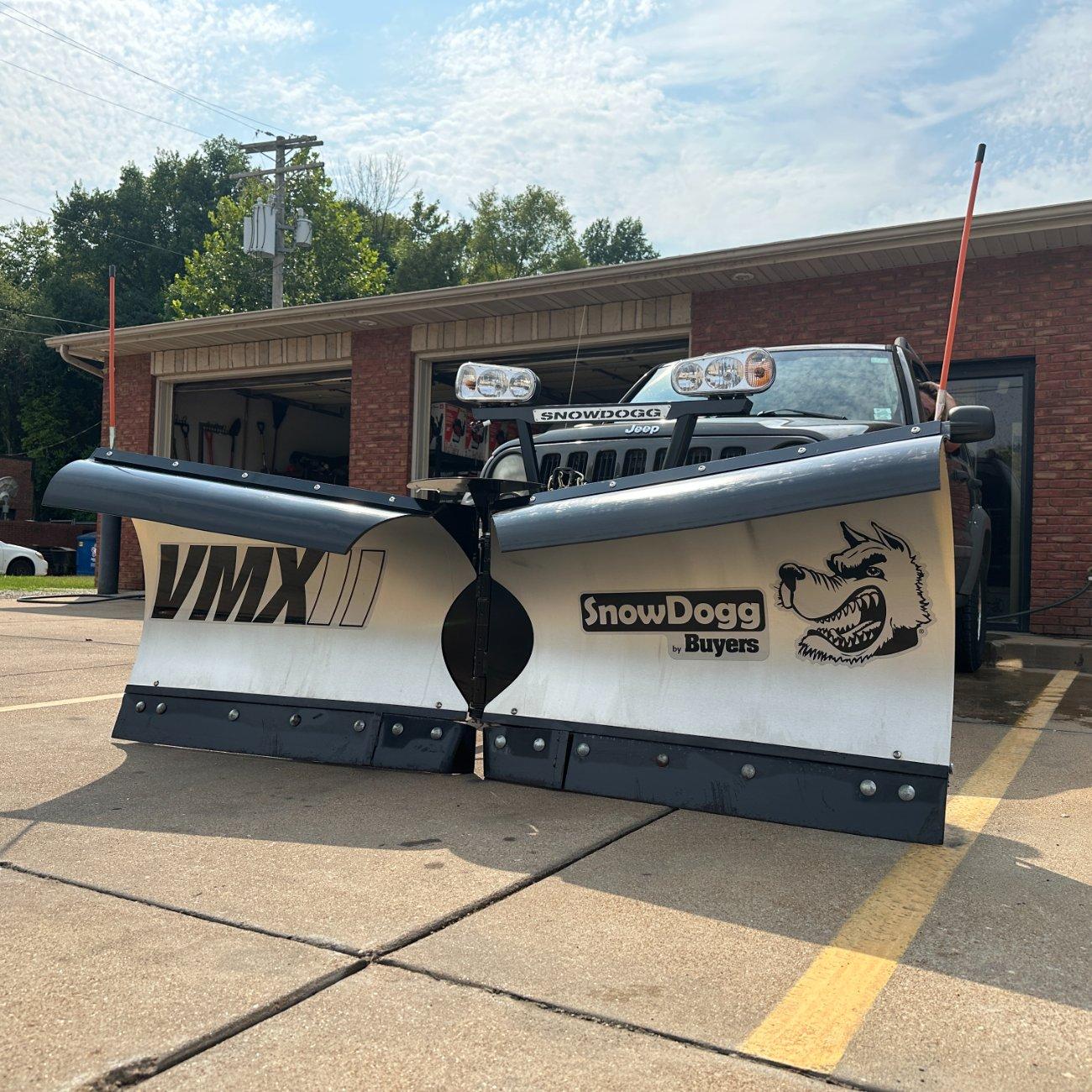 SnowDogg VMX75II V-Plow – Factory Warranty Remaining!