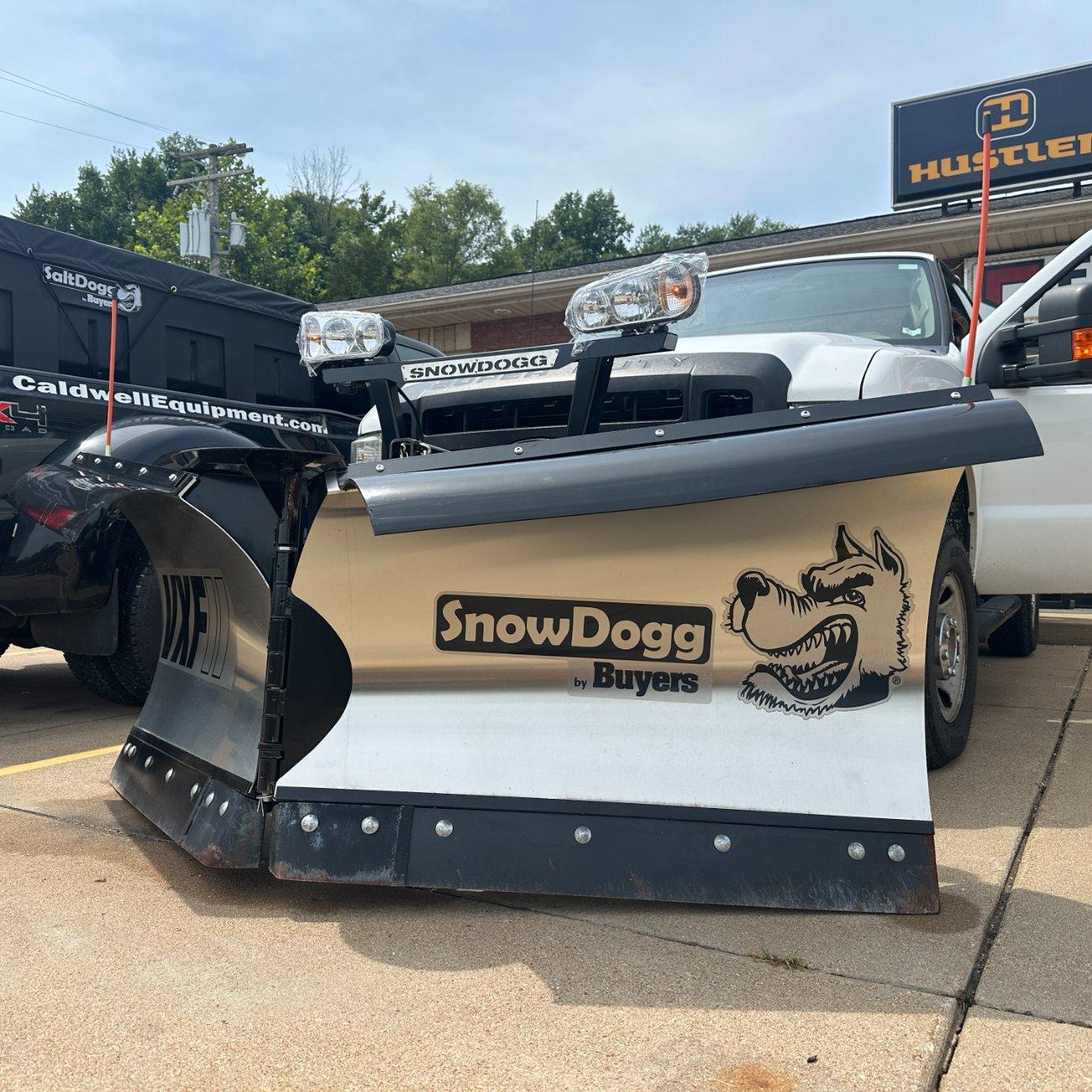 SnowDogg VXF85II — 8’6″ Stainless Steel V-Plow...