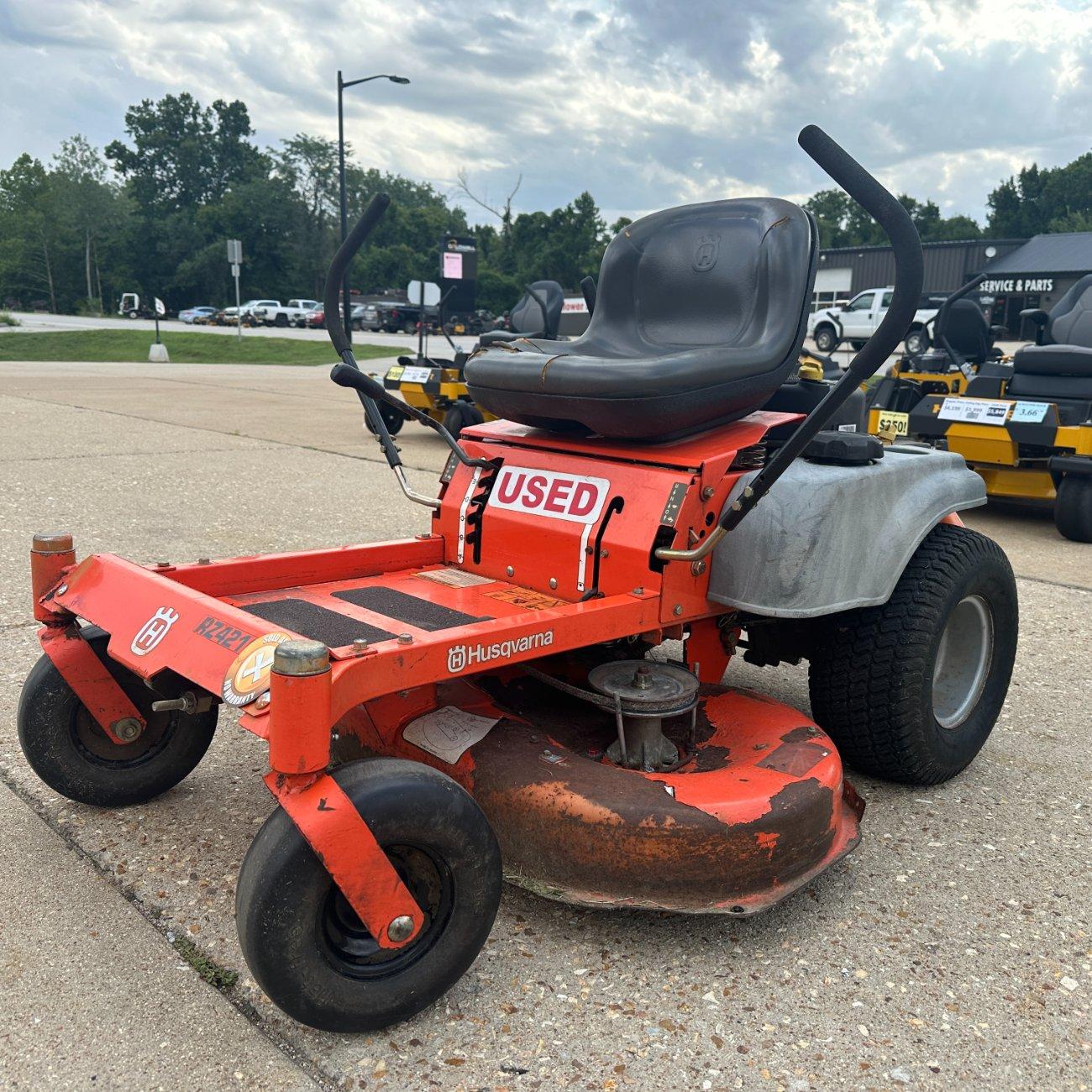 AS IS Husqvarna RZ4216 42″ Zero Turn Lawn Mower. ...
