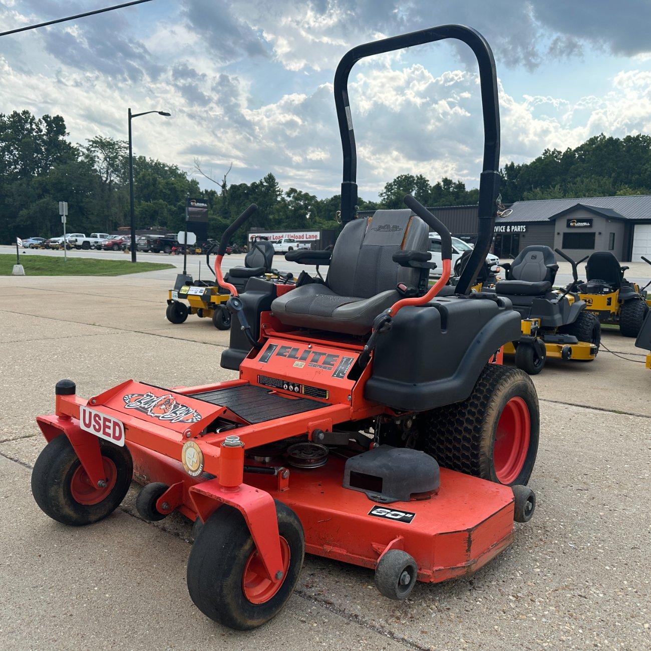 AS IS BadBoy Elite 60″ Zero Turn Lawn Mower.