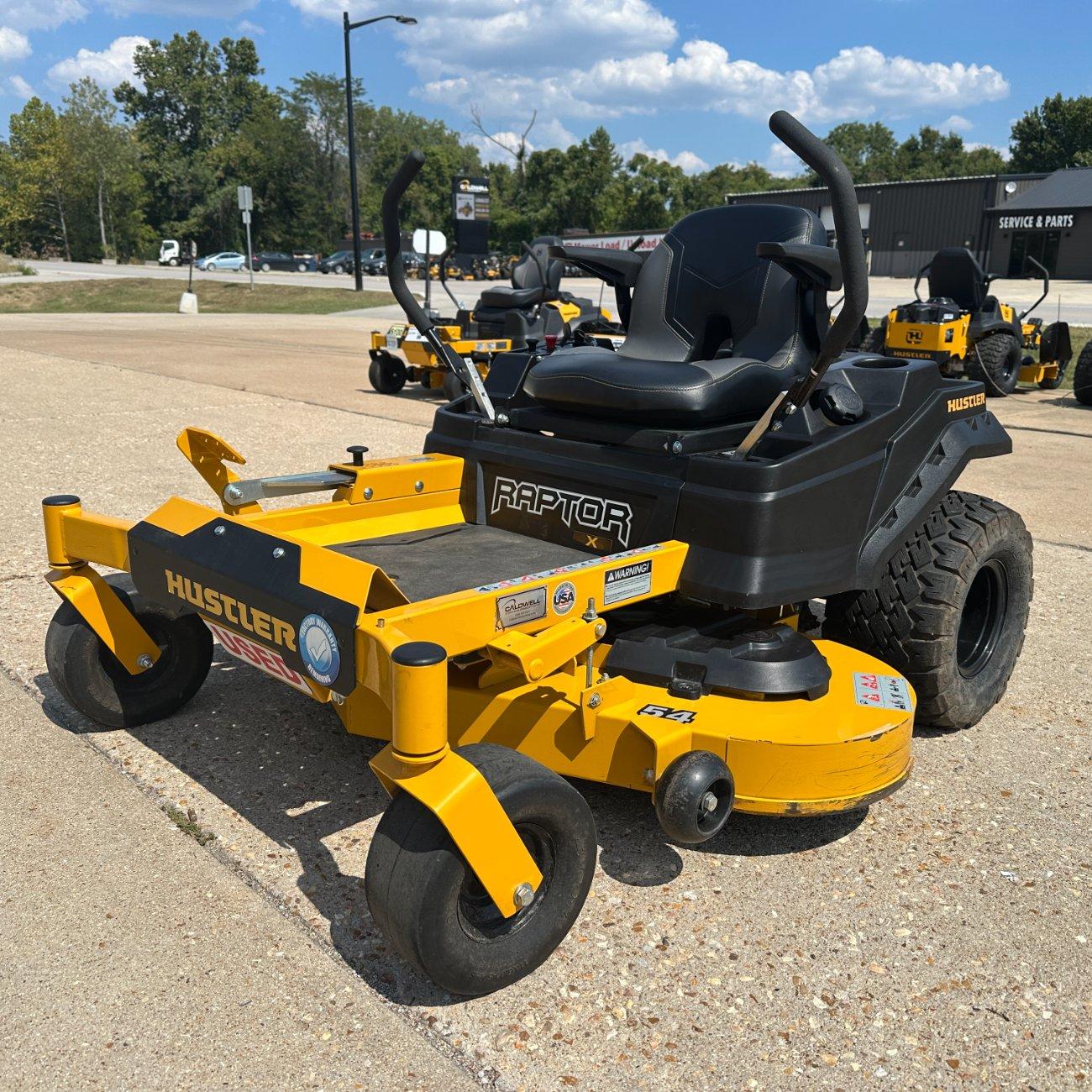 Hustler Raptor X 54″ Zero-Turn Lawn Mower. Factory...